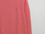 Vorschaubild 3 von Herren Pullover Rosa Gr. 48/M Baumwolle Basic Rundhals Logo