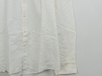 Vorschaubild 3 von Herren Freizeithemd Weiß Gr. 47/48 Leinen Baumwolle Casual Langarm