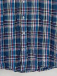 Vorschaubild 7 von Herren Freizeithemd Kariert Blau Gr. 52 XL Langarm Button-Down