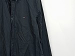 Vorschaubild 5 von Herren Business Hemd Schwarz Gr. 50 L Slim Fit Langarm