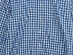 Vorschaubild 3 von Herren Freizeithemd Kariert Blau Weiß Langarm Button-Down Gr. 46 S