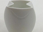 Vorschaubild 3 von Vase Flux studio-linie Porzellan Weiß 16x5cm Modern