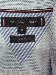 Vorschaubild 3 von Herren Freizeithemd Blau Gr. 48 M Kurzarm Slim Fit Punkte