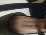 Vorschaubild 5 von Damen Pumps Riemchenpumps Blau Gr. 38 Plateau Elegant