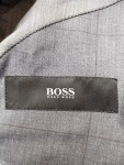 Vorschaubild 2 von Sakko Herren Gr. 48 M Grau Tweed Optik Kariert Business Blazer