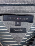 Vorschaubild 2 von Herren Freizeithemd Business Hemd Blau Gestreift Gr. 48 M