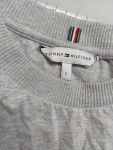 Vorschaubild 3 von Damen T-Shirt Gr. 40 L Grau Meliert Kurzarm Logo Baumwolle