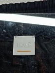 Vorschaubild 3 von Damen Stoffhose Gr. 34 W26 Schwarz Gestreift Viskose Casual