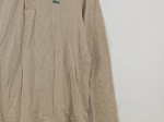 Vorschaubild 5 von Herren Langarm Poloshirt Beige Gr. 48 M Classic Fit Baumwolle