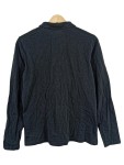 Vorschaubild 2 von Herren Poloshirt Langarm Dunkelblau Logo Gr. 52 XL Casual Baumwolle