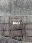 Vorschaubild 2 von Herren Stoffhose Chino Grau Meliert Gr. 50 W33 Business Baumwolle