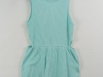 Vorschaubild 4 von Sommerkleid Kinder Gr. 150/152 Türkis Rippstrick