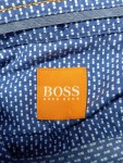 Vorschaubild 2 von Herren Business Hemd Blau Geometrisch Langarm Button-Down Gr. 50 L