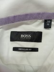Vorschaubild 3 von Herren Business Hemd Weiß Regular Fit Langarm Gr. 46 S