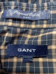 Vorschaubild 3 von Herren Freizeithemd Gr. 52 XL Blau Kariert Langarm Button-Down Baumwolle