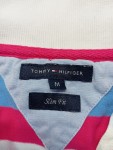 Vorschaubild 4 von Damen Poloshirt Gr. 38 M Mehrfarbig Gestreift Slim Fit Kurzarm