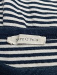 Vorschaubild 4 von Damen T-Shirt Blau Weiß Gestreift Gr. 36 S Kurzarm Baumwolle