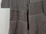 Vorschaubild 5 von Damen Strickjacke Grau Gr. 40 L Pailletten Bindeverschluss