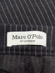 Vorschaubild 2 von Damen Stoffhose Nadelstreifen Schwarz Gr. 40 Business