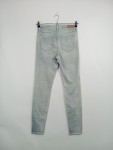 Vorschaubild 3 von Damen Jeans Slim Fit Hellblau Used Look Gr. 38 W29