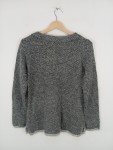 Vorschaubild 3 von Damen Pullover Strickpullover Grau Meliert Gr. 38 M