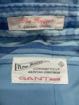 Vorschaubild 2 von Herren Freizeithemd Blau Kariert Gr. 48 M Baumwolle Langarm