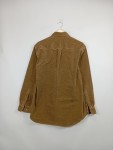 Vorschaubild 3 von Herren Cordhemd Braun Freizeithemd Langarm Button-Down Gr. 50 L