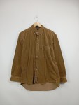 Vorschaubild 4 von Herren Cordhemd Braun Freizeithemd Langarm Button-Down Gr. 50 L