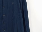 Vorschaubild 3 von Herren Freizeithemd Langarm Button-Down Blau Gr. 54 XXL Casual