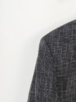 Vorschaubild 5 von Herren Sakko Kariert Grau Gr. 54 XXL Ellbogen-Patches Klassisch