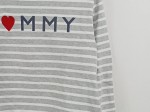 Vorschaubild 5 von Damen Pullover Gr. 36 S Grau Gestreift Baumwolle