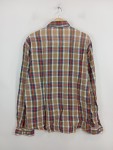 Vorschaubild 2 von Freizeithemd Herren Kariert Mehrfarbig Gr. 52 XL Langarm Baumwolle