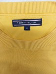 Vorschaubild 3 von Herren Pullover Gelb Gr. 48 M Rundhals Baumwolle Basic