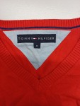 Vorschaubild 3 von Herren Pullover V-Ausschnitt Orange Gr. 48 M Baumwolle