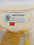 Vorschaubild 2 von Rudolf Dassler Herren T-Shirt Beige Gelb Logo-Print Gr. 46 S