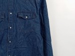 Vorschaubild 5 von Herren Freizeithemd Jeanshemd Blau Gr. 50 L Denim Western Casual