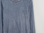 Vorschaubild 3 von Orange Herren Langarmshirt Blau Gr. 48 M Brusttasche