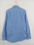 Vorschaubild 6 von Freizeithemd Herren Gr. 50 Blau Casual Slim Fit Langarm