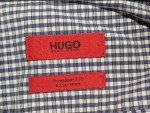 Vorschaubild 2 von Herren Business Hemd Blau Kariert Gr. 52 XL Regular Fit Baumwolle