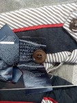 Vorschaubild 3 von Herren Stoffhose Chino Grau Meliert Gr. 48 W32 Casual