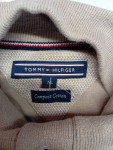 Vorschaubild 2 von Herren Pullover Gr. 48 M Beige Stehkragen Knopfleiste