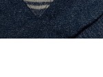 Vorschaubild 4 von Herren Pullover Gr. 48 M Blau V-Ausschnitt Premium Cotton