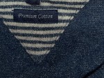 Vorschaubild 7 von Herren Pullover Gr. 48 M Blau V-Ausschnitt Premium Cotton