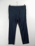 Vorschaubild 3 von Herren Stoffhose Blau Wolle Gr. 50 W34 Casual Kordelzug