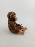 Vorschaubild 2 von Kuscheltier Affe Jocko Braun 28 cm Vintage Plüschtier