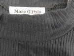 Vorschaubild 4 von Damen Pullover Gr. 40 L Blau Rippstrick Stehkragen Langarm Basic