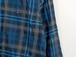 Vorschaubild 4 von Herren Freizeithemd Slim Fit Kariert Blau Gr. 50 L