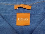 Vorschaubild 2 von Freizeithemd Herren Blau Gr. 48 M Regular Fit Leinen Langarm