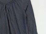 Vorschaubild 6 von Damen Pullover Grau Gr. 34 Casual 3, 4-Arm Modal Baumwolle