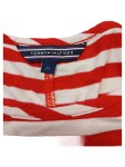 Vorschaubild 2 von Damen Langarmshirt Rot Weiß Gestreift Gr. 38 M Casual